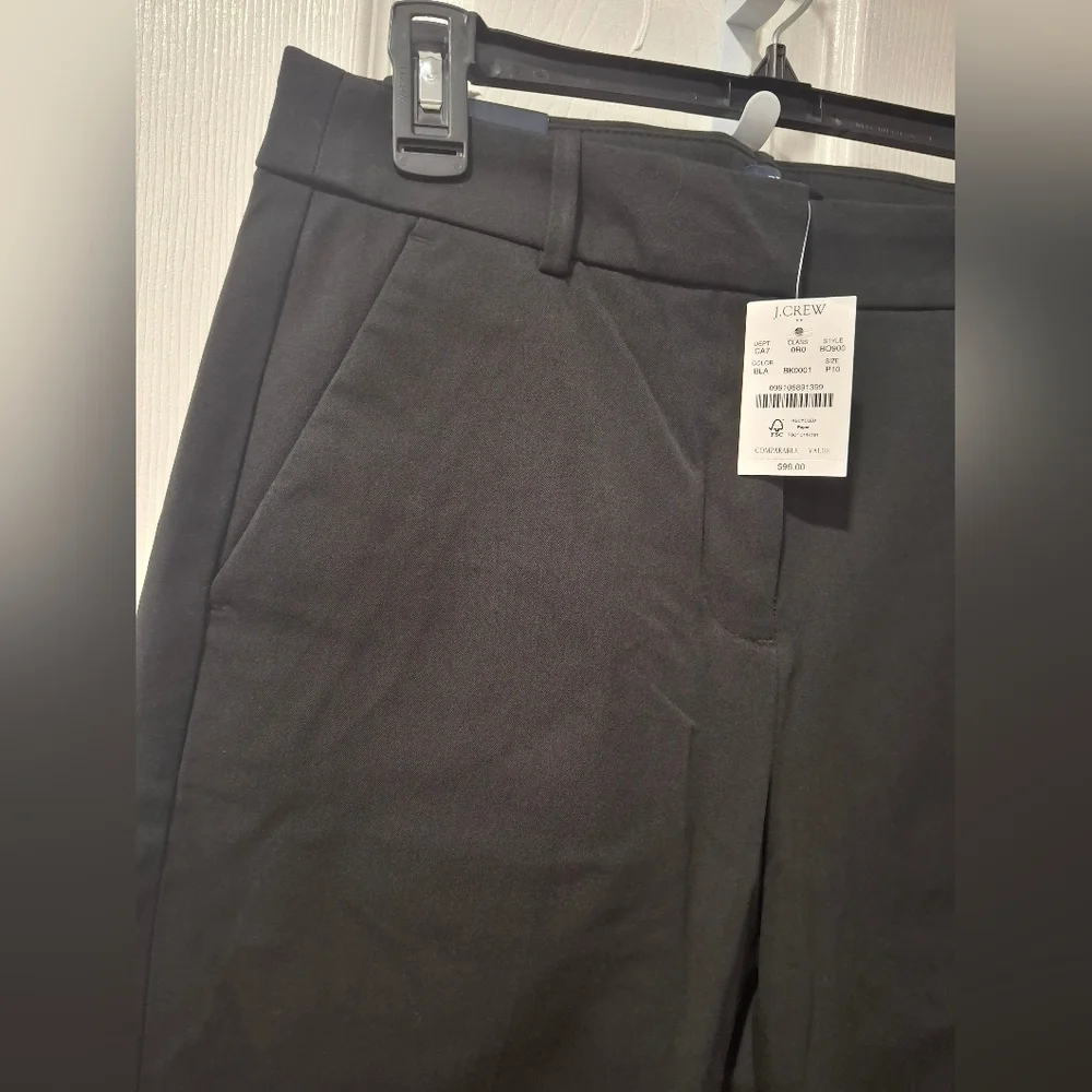 J. Crew Men's Black Chinos